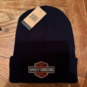 Harley-Davidson Black Knit Cap with Logo